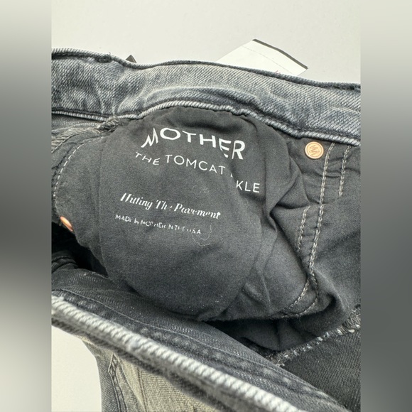 NWT Mother Jeans Tomcat Ankle, Hitting the Pavement (Grey) Size 25 $288 - Picture 8 of 9